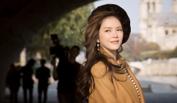 Lý Nhã Kỳ khoe sắc vóc quyến rũ trên đường phố Paris